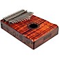 Mahalo Flame Koa Kalimba with Bag Walnut