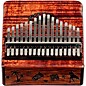 Mahalo Flame Koa Kalimba with Bag Walnut