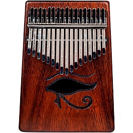 Mahalo Pharoh Kalimba with Bag Walnut