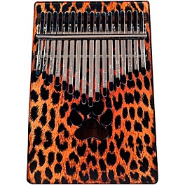 Mahalo Cheetah Kalimba with Bag