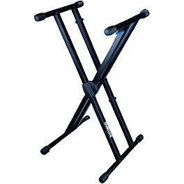 Quik-Lok Heavy Duty Double Brace Keyboard Stand