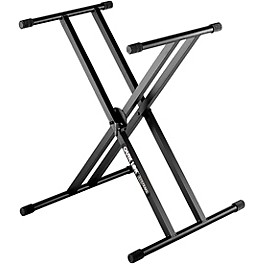 Quik-Lok X-Style Adjustable Single Tier Keyboard Stand