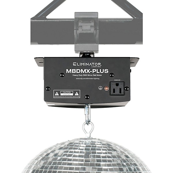 Eliminator Lighting MBDMX-PLUS Heavy Duty Mirror Ball Motor