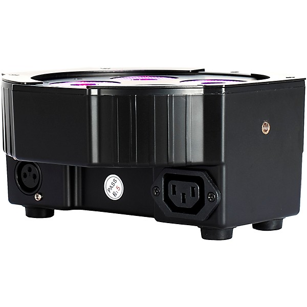 Eliminator Lighting Mega Flat Hex L PAK4 4 LED PAR PAK with DMX