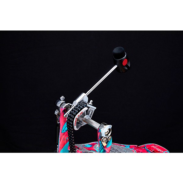 TAMA Limited-Edition 50th Anniversary Iron Cobra Power Glide Coral Swirl Single Pedal