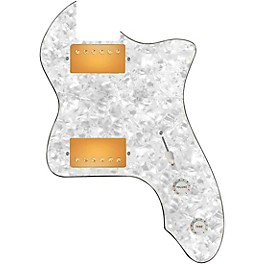 920d Custom 72 Thi... 920d Custom 72 Thinline Tele Loaded Pickguard With Gold Smoothie Humbuckers and White Knobs White Pearl