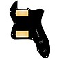 920d Custom 72 Thinline Tele Loaded Pickguard With Gold Smoothie Humbuckers and Black Knobs Black thumbnail