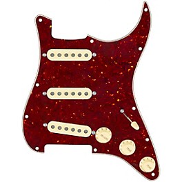 920d C... 920d Custom Generation Loaded Pickguard For Strat With Aged White Pickups and Knobs and S5W Wiring Harness Tortoise