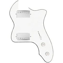 920d Custom 72 Thinli... 920d Custom 72 Thinline Tele Loaded Pickguard With Nickel Smoothie Humbuckers with White Knobs White