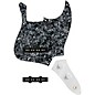 920D Custom Jazz Bass Loaded Pickguard With Drive (Hot) Pickups and JB-CON-C Control Plate Black Pearl thumbnail