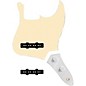 920d Custom Jazz Bass Loaded Pickguard With Drive (Hot) Pickups and JB-CON-C Control Plate Aged White thumbnail