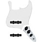 920d Custom Jazz Bass Loaded Pickguard With Drive (Hot) Pickups and JB-C Control Plate White thumbnail