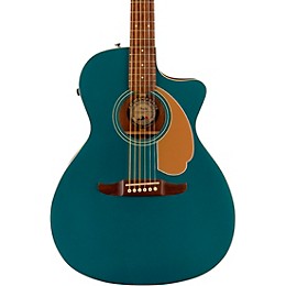 Fender Newporter Player Limited-Edition Acoustic-Electric Guitar Ocean Teal