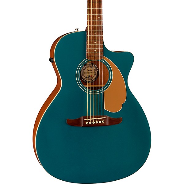 Fender Newporter Player Limited-Edition Acoustic-Electric Guitar Ocean Teal