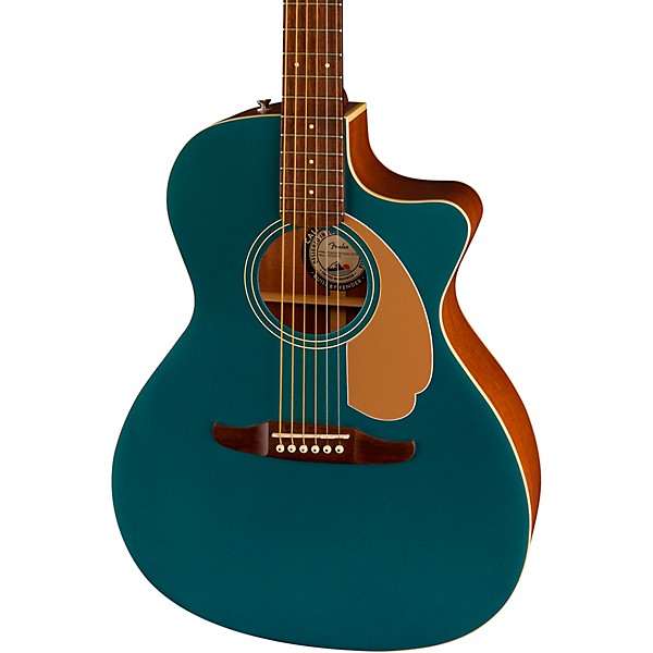 Fender Newporter Player Limited-Edition Acoustic-Electric Guitar Ocean Teal