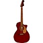 Fender Newporter Player Limited-Edition Acoustic-Electric Guitar Midnight Wine