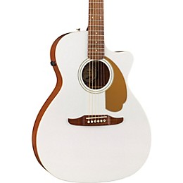 Fender Newporter Player Limited-Edition Acoustic-Electric Guitar Arctic White