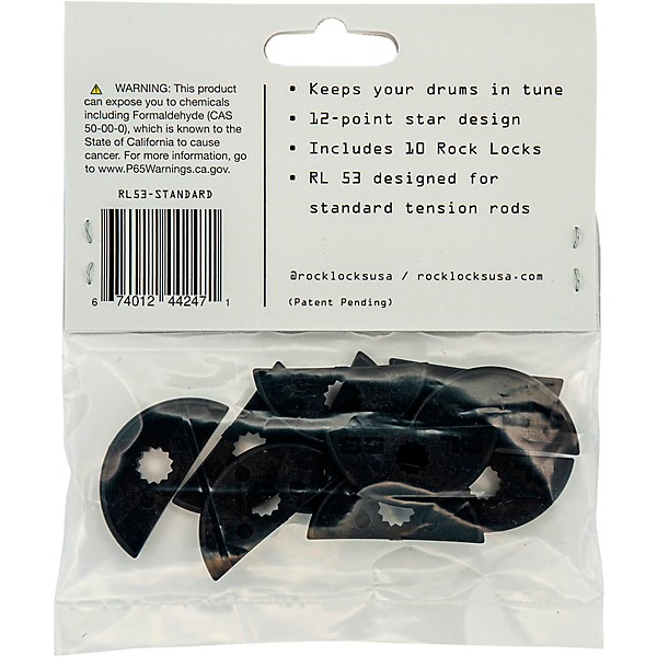 ROCK LOCKS 10-Pack Standard Tension Rod Locks