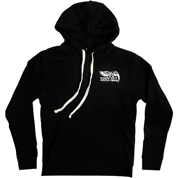 Ernie Ball Eagle Fleece Hoodie - Large Black