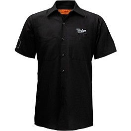 Taylor Crown Logo Work Shirt XX Large Black Taylor Crown Logo Work Shirt Medium Black