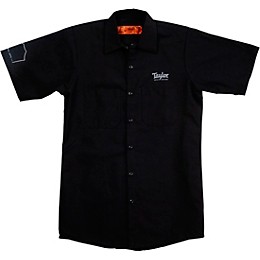 Taylor Crown Logo Work Shirt X Large Black