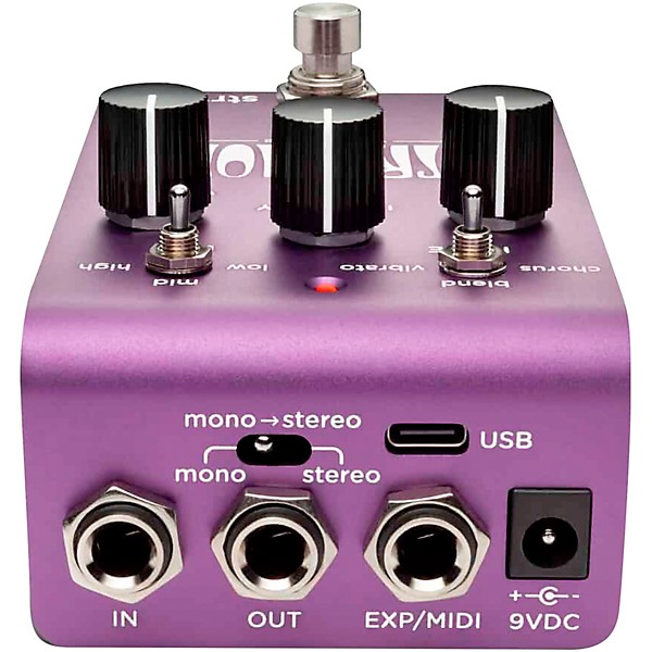 Strymon UltraViolet Vintage Vibe Chorus & Vibrato Effects Pedal Purple