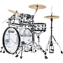 TAMA 50th Limited Starclassic Mirage 5-Piece Shell Pack With 22" Bass Drum Crystal Ice