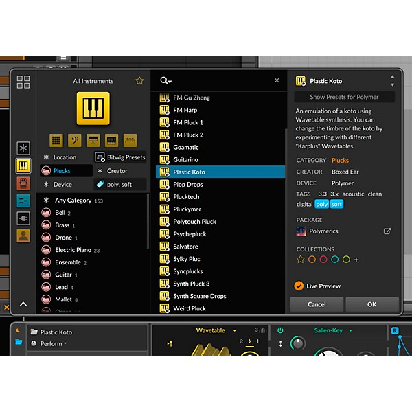 Bitwig Studio 5 Upgrade from 8 Track