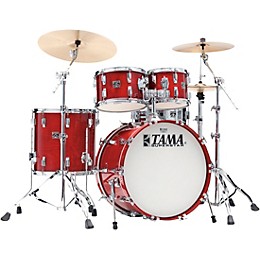 TAMA 50th Limited Superstar Reissue 4-Piece Shell Pack With 22" Bass Drum Cherry Wine