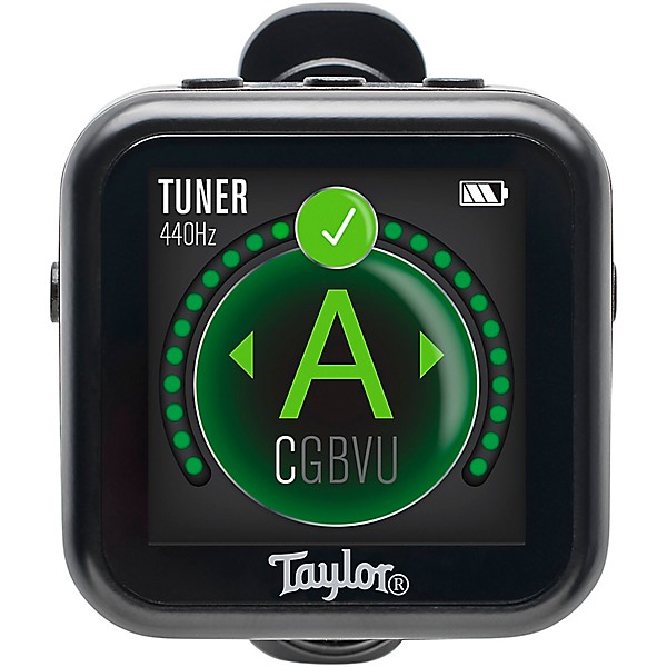 Taylor Beacon Digital 5-Way Accessory Clip-On Tuner Black