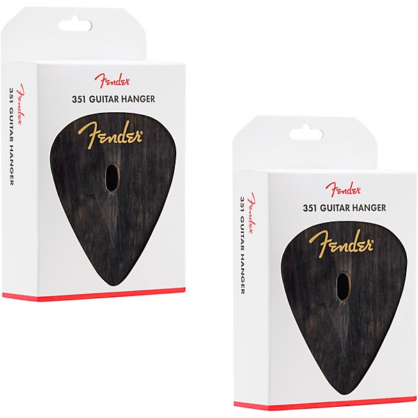 Fender 351 Guitar Wall Hanger 2-Pack Black