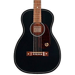 Gretsch Guitars Jim Dandy Deltoluxe Parlor Acoustic Guitar Black Top