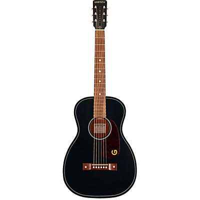 Gretsch Guitars Jim Dandy Deltoluxe Parlor Acoustic Guitar Black Top for sale