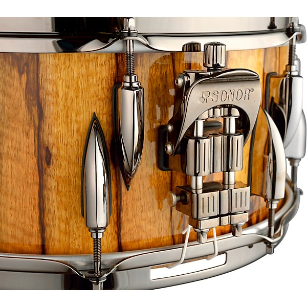 SONOR One-of-a-Kind Black Limba Snare Drum 13 x 6.5 in.