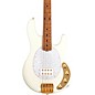 Ernie Ball Music Man Stingray Special 4 H Limited-Edition Roasted Maple Fingerboard Electric Bass Ivory White thumbnail