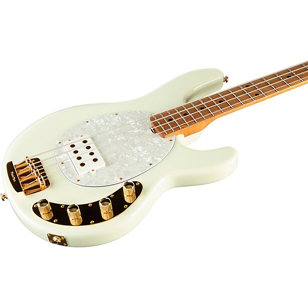 Ernie Ball Music Man Stingray Special 4 H Limited-Edition Roasted Maple Fingerboard Electric Bass Ivory White