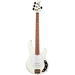 Ernie Ball Music Man Stingray Special 4 H Limited-Edition Roasted Maple Fingerboard Electric Bass Ivory White