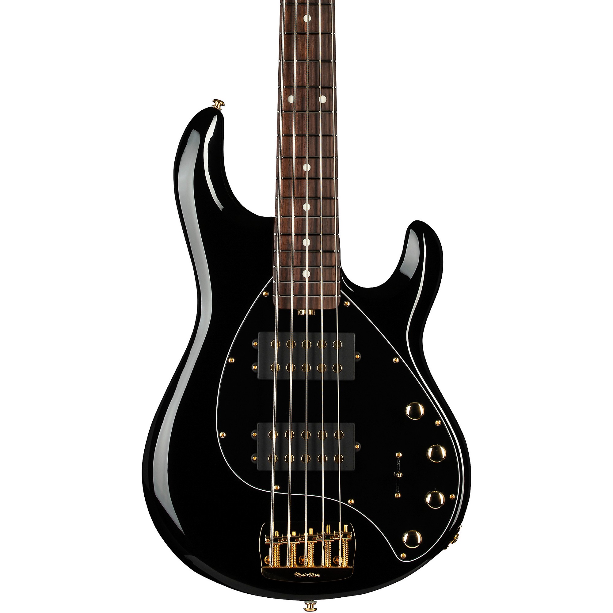 Ernie Ball Music Man Stingray Special 5 HH Limited-Edition Rosewood  Fingerboard Electric Bass Guitar Black