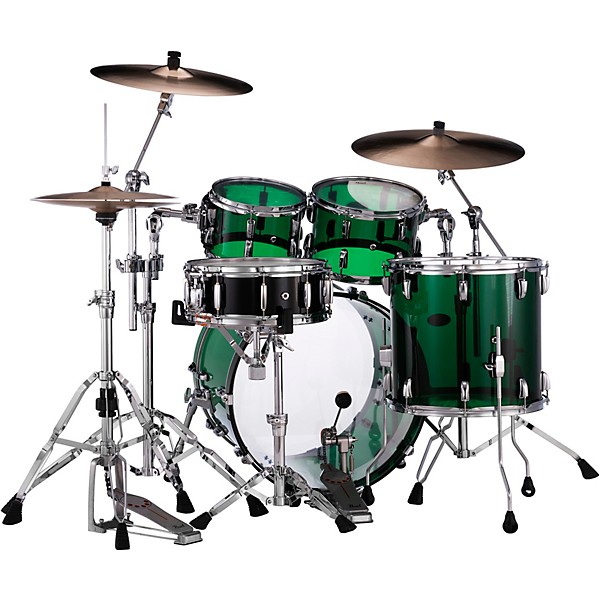 Pearl Crystal Beat 4-Piece Shell Pack Emerald Glass