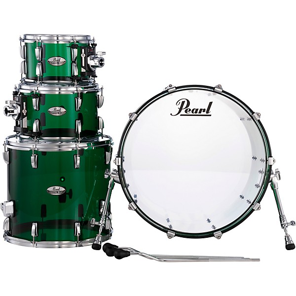 Pearl Crystal Beat 4-Piece Shell Pack Emerald Glass