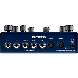 Meris MercuryX Modular Reverb System Effects Pedal Deep Blue