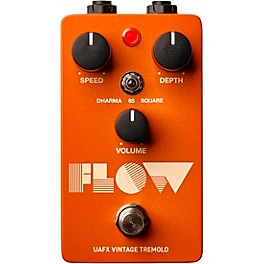 Universal Audio UAFX Flow Vintage Tremolo Effects Pedal Orange