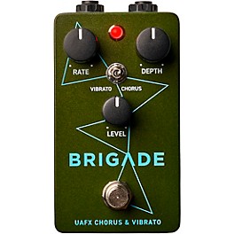 Universal Audio UAFX Brigade Chorus & Vibrato Effects Pedal Green