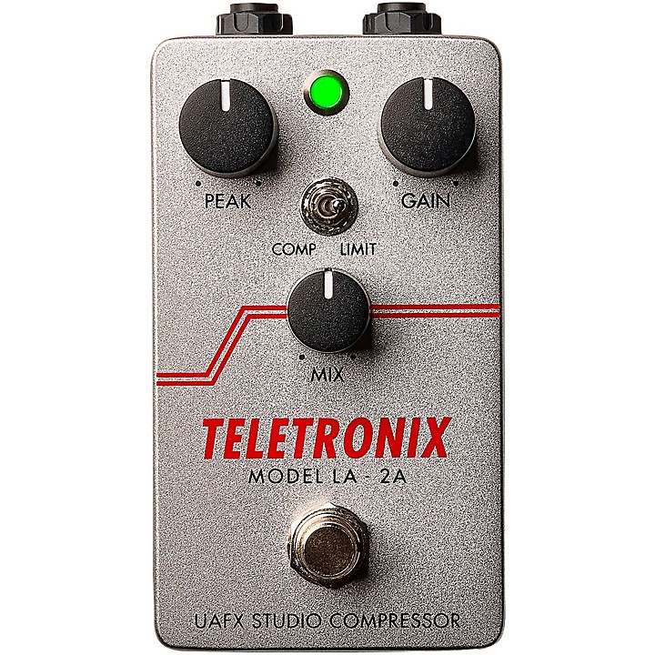 Universal Audio UAFX LA-2A Studio Compressor Effects Pedal Universal Audio UAFX LA-2A Studio Compressor Effects Pedal