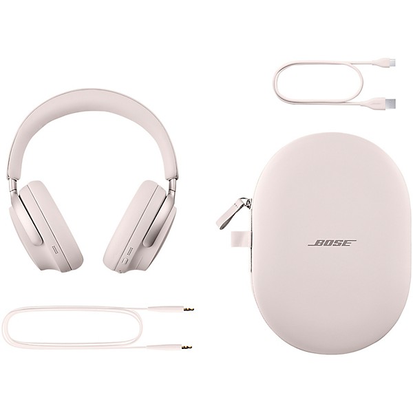 Bose QuietComfort Ultra Wireless White Smoke Noise Cancelling Headphones