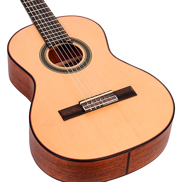 Valencia VC703 700 Series 3/4 Size Nylon-String Classical Acoustic Guitar Natural