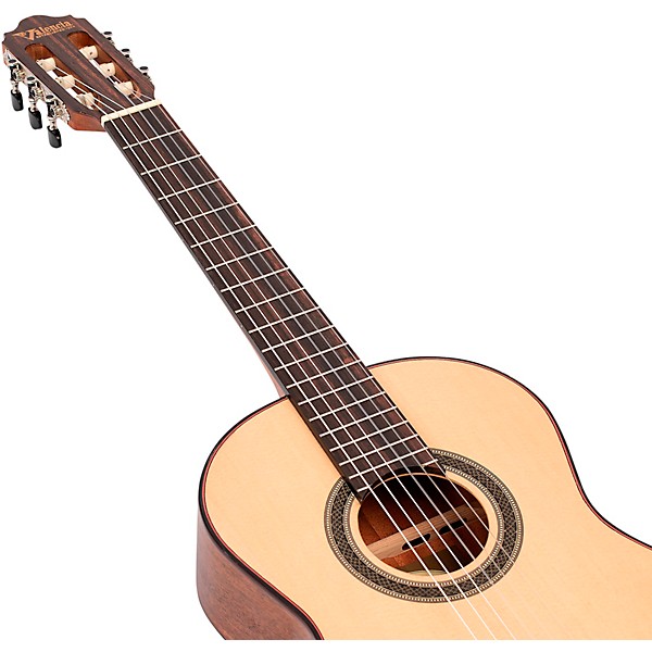 Valencia VC703 700 Series 3/4 Size Nylon-String Classical Acoustic Guitar Natural