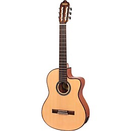 Valencia VC704 700 Series Nylon-String Classical Acoustic-Electric Guitar Natural