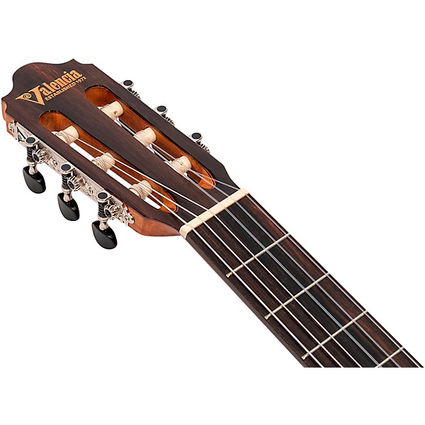 Valencia VC704 700 Series Nylon-String Classical Acoustic-Electric Guitar Natural