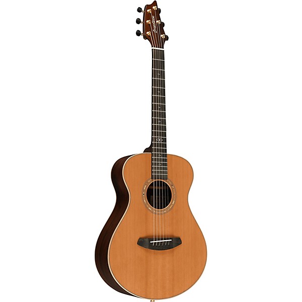 Breedlove Premier Companion Red Cedar-Brazilian Limited-Edition Acoustic-Electric Guitar Natural